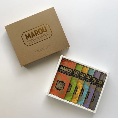 【MAROU】シングルオリジン・ミニタブレット6枚セット