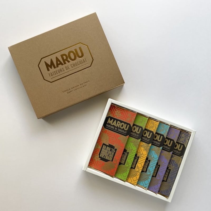 送料無料】MAROUシングルオリジン・ミニタブレット6枚セット 箱入り