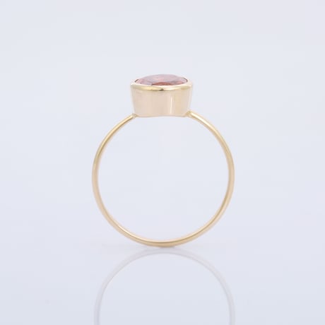 【LIMITED K10】1.63ct oregon sunstoneリング
