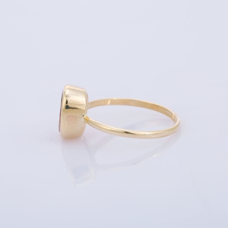 【LIMITED K10】1.63ct oregon sunstoneリング