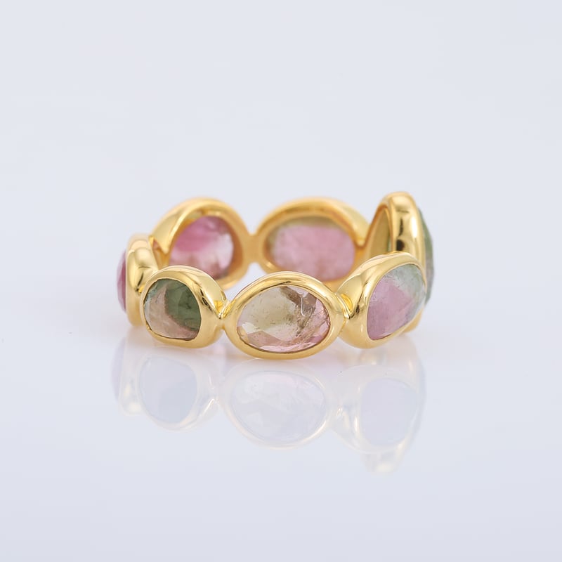 bicolor tourmaline eternityリング【ete8】 | MASTANI