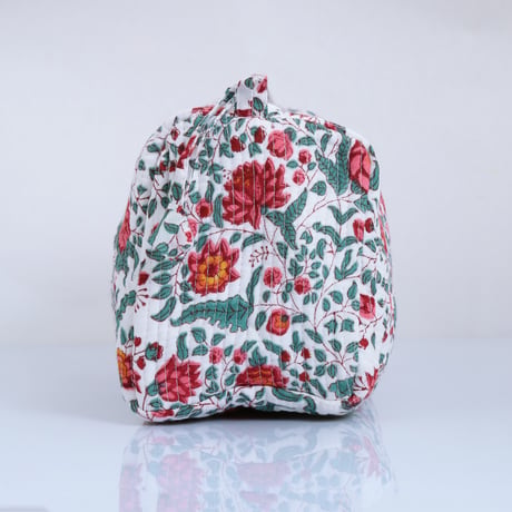floral printコスメポーチ (M)