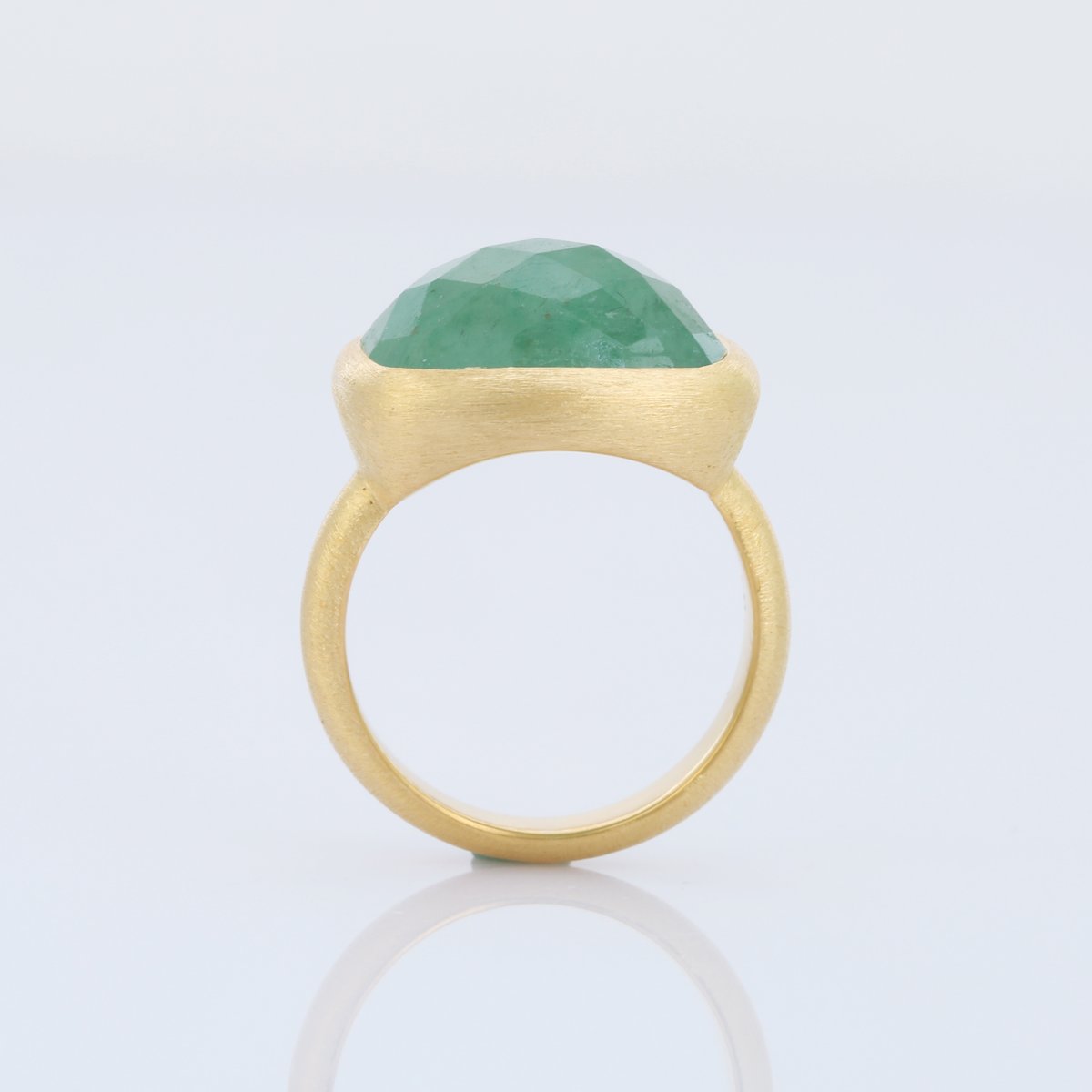 aventurine quartz checkered cutリング | MASTANI