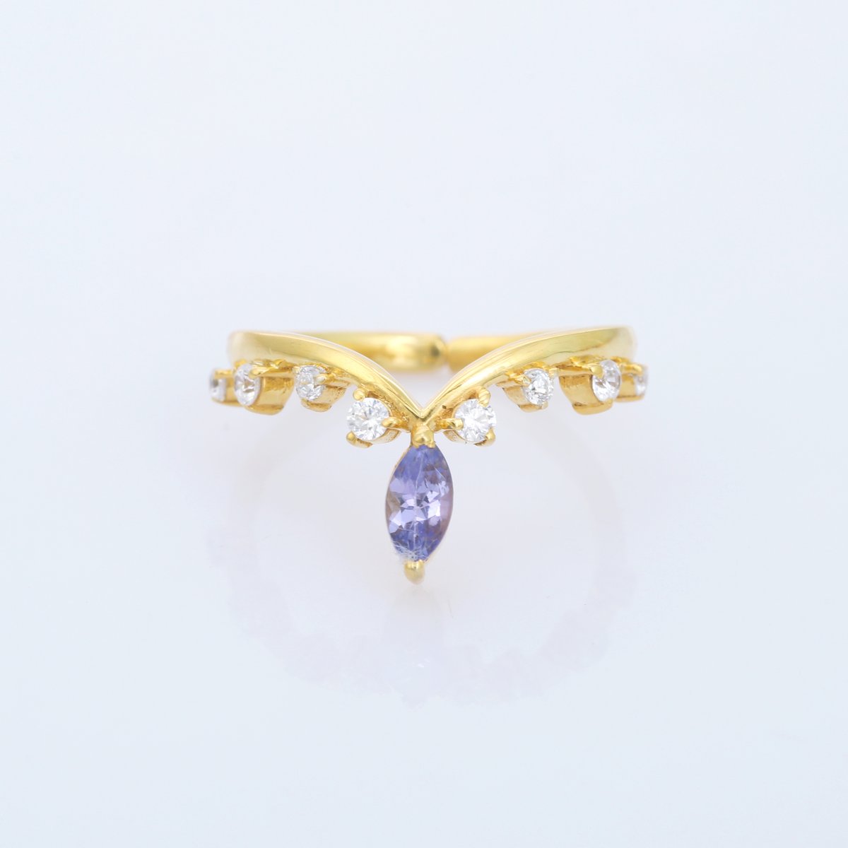 最大12%OFFクーポン tanzanite MASTANI | sparklingリング topaz white プラチナ台