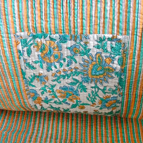 floral multicolorトートバッグ