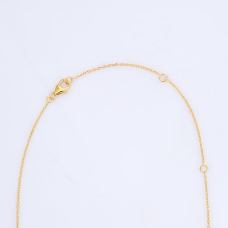 pear shape sky blue topazネックレス