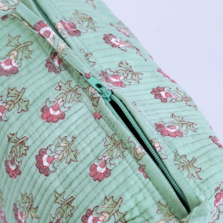 floral printコスメポーチ (M)