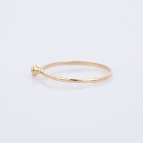 【LIMITED K18】0.06ct brown color diamondリング