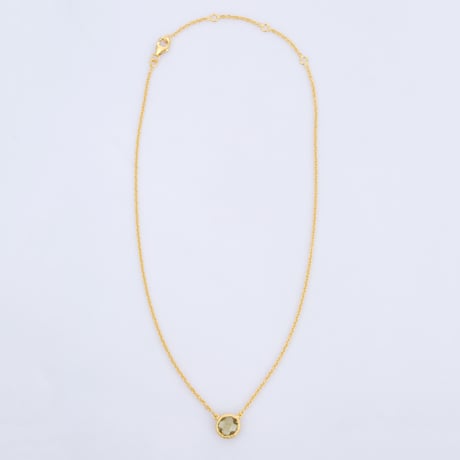 lemon quartzネックレス