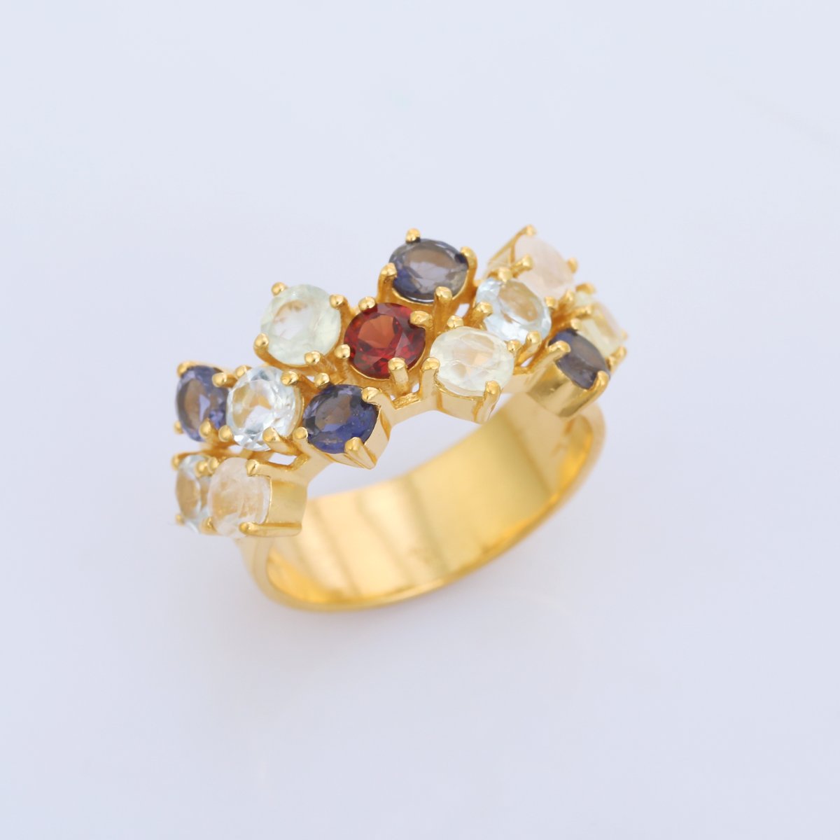 MASTANI レインボーフルエタニティリング