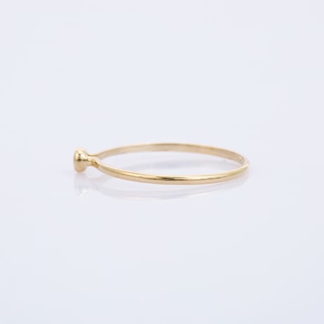 【LIMITED K18】0.05ct brownish yellow color diamondリング