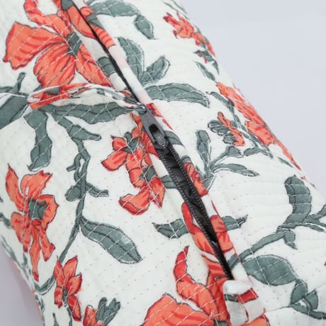 floral printコスメポーチ (M)