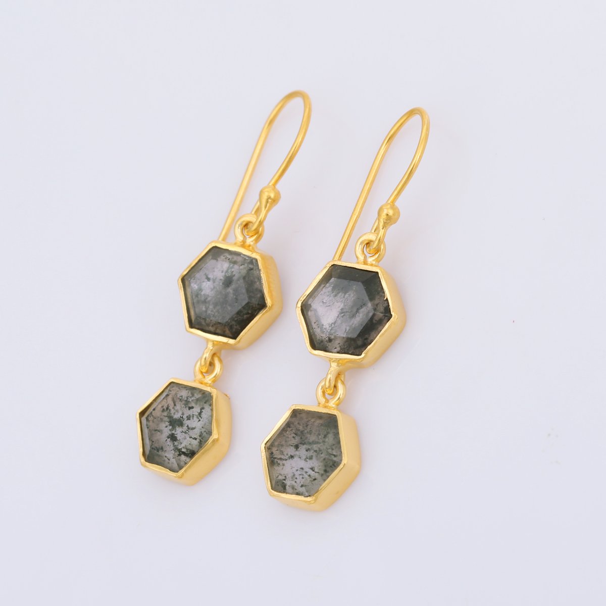 Agate ハンドメイド・手芸 パープルアゲート ピアス