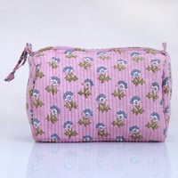 floral printコスメポーチ (M)
