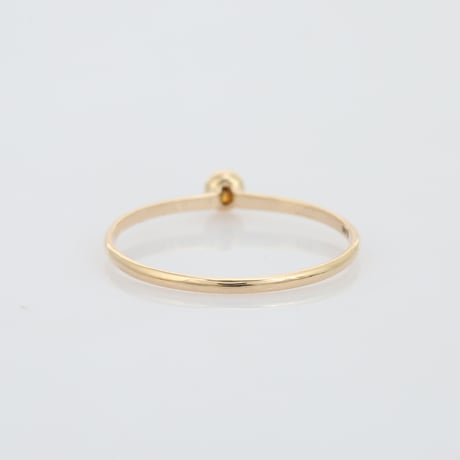 【LIMITED K18】0.06ct brown color diamondリング