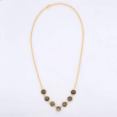 moss agateネックレス