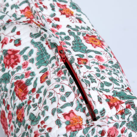 floral printコスメポーチ (M)