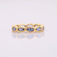 tanzanite eternityリング