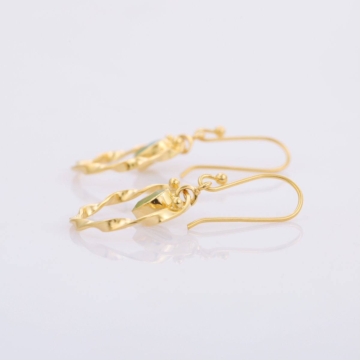 プレナイトピアス twisted wire prenite hoopピアス | MASTANI