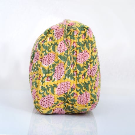 floral printコスメポーチ (L)