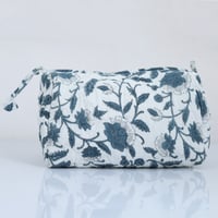 floral printコスメポーチ (M)