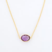 amethystネックレス