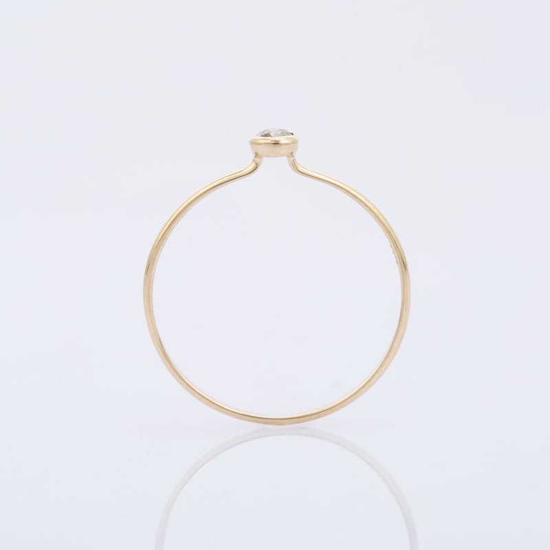 LIMITED K18】0.08ct yellow color Diamondリング | M LIMITED K18】0.08ct yellow color Diamondリング | M
