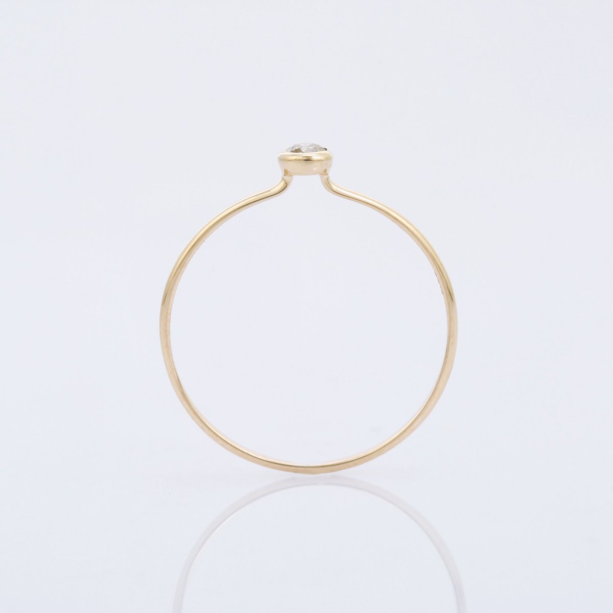 LIMITED K18】0.08ct yellow color Diamondリング | M LIMITED K18】0.08ct yellow color Diamondリング | M
