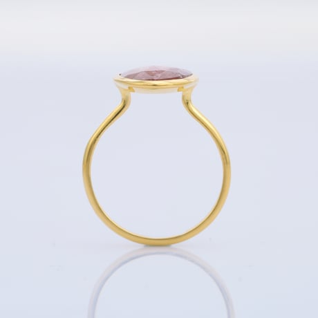 bi color vivid pink graduationリング