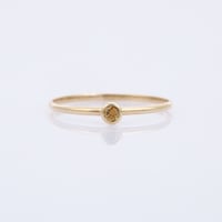 【LIMITED K18】0.06ct brown color diamondリング
