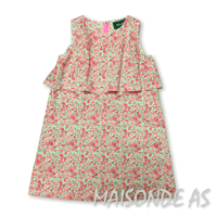 女の子用ノースリーブワンピース♡サイズ110【型紙ダウンロード販売】