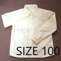 子供用短/長袖シャツ♡サイズ100【型紙ダウンロード販売】
