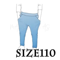 子供用カジュアルパンツ♡サイズ110【型紙ダウンロード販売】  