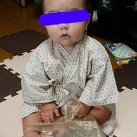 新生児用　浴衣風肌着♡サイズ50～70【型紙ダウンロード販売】