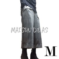 裏地型紙付ワイドパンツ♡サイズM【型紙ダウンロード販売】
