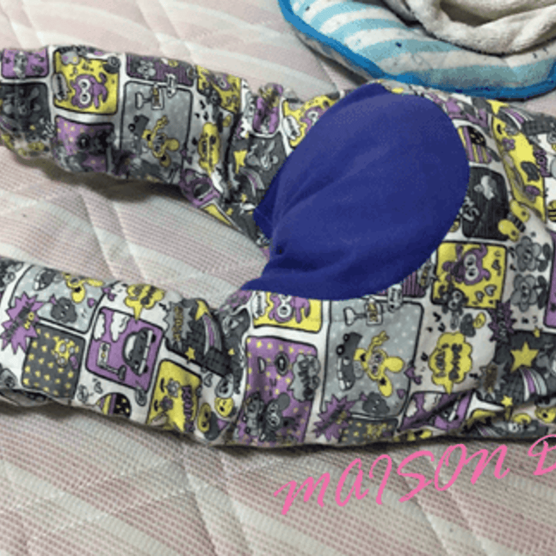 ベビー用モンキーパンツ♡サイズ 80【型紙ダウンロード販売 