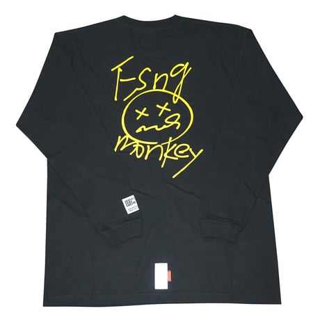 ロングスリーブ　スクリィブル　フィッシングモンキー/FISHING MONKEY
