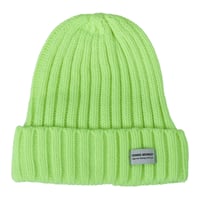 ニットビーニー　LIME　フィッシングモンキー/FISHING MONKEY