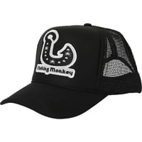 フィッシュフックメッシュキャップ　BLACK　フィッシングモンキー/FISHING MONKEY