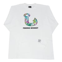 ロングスリーブ　フィッシュフック　ボタニカル　フィッシングモンキー/FISHING MONKEY