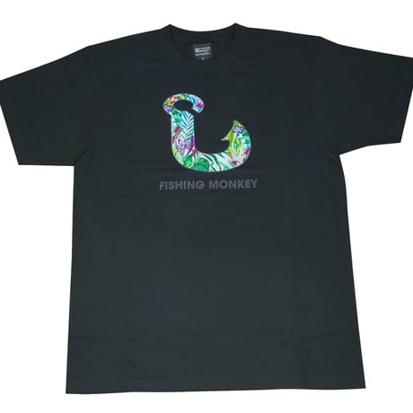 ショートスリーブ　フィッシュフック　ボタニカル　フィッシングモンキー/FISHING MONKEY