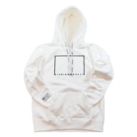 スクエアロゴフーディー　WHITE　フィッシングモンキー/FISHING MONKEY