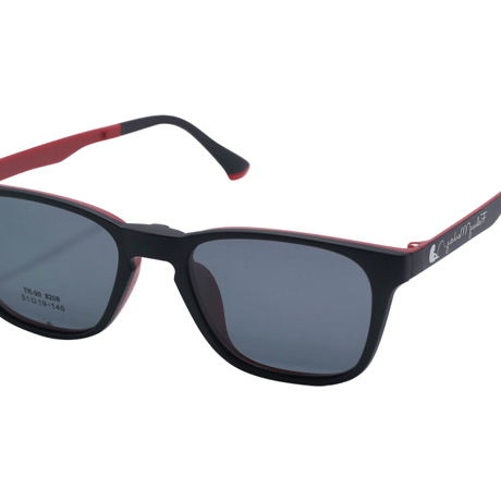 2WAYマグネットグラス　BLACK×RED　フィッシングモンキー/FISHING MONKEY