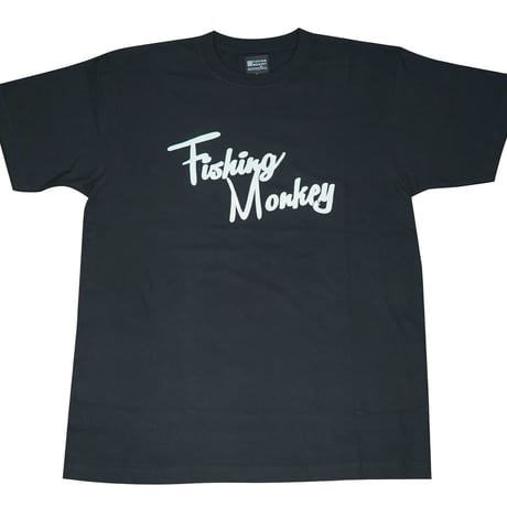 ショートスリーブ　フロッキーロゴ　フィッシングモンキー/FISHING MONKEY