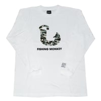 ロングスリーブ　フィッシュフック　カモ　フィッシングモンキー/FISHING MONKEY