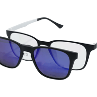 2WAYマグネットグラス　BLACK×WHITE　フィッシングモンキー/FISHING MONKEY