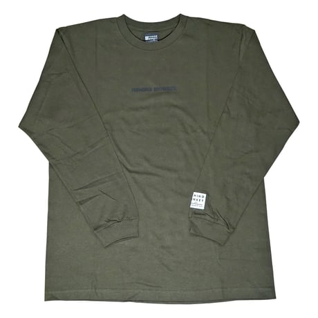ロングスリーブ　スモールロゴ　フィッシングモンキー/FISHING MONKEY