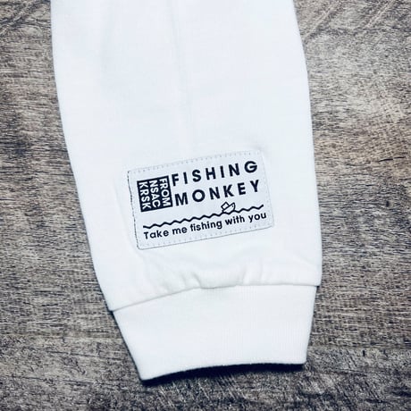 ロングスリーブ　パームツリー（バックロゴ有り）　フィッシングモンキー/FISHING MONKEY