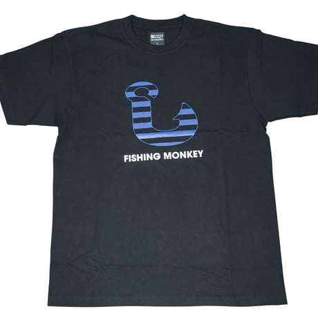 ショートスリーブ　フィッシュフック　ボーダー　フィッシングモンキー/FISHING MONKEY