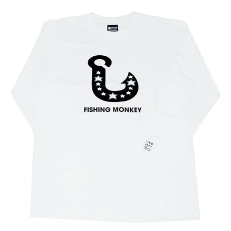 ロングスリーブ　フィッシュフック　スター　フィッシングモンキー/FISHING MONKEY